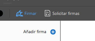 Crear una firma digital en Acrobat Reader