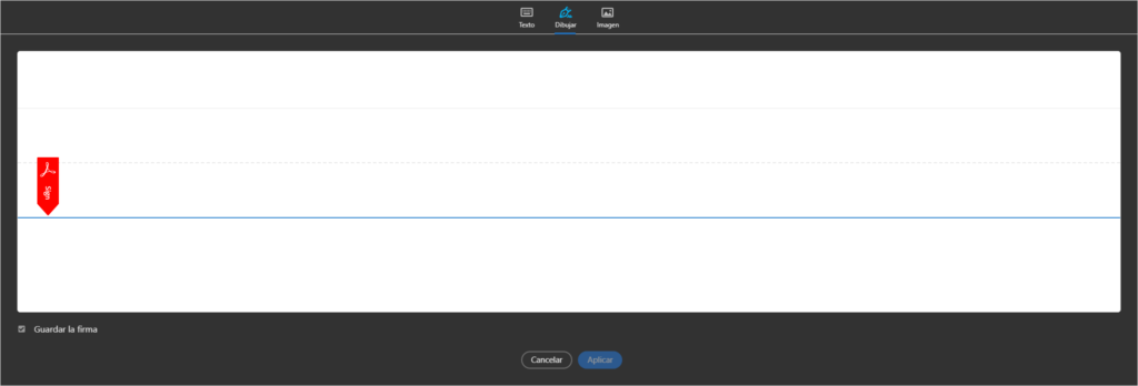 digitalizar tu firma en Acrobat Reader DC