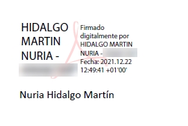 Cómo queda un PDF firmado con un Certificado Digital